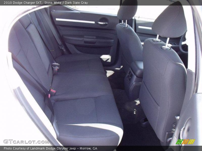 Stone White / Dark Slate Gray 2010 Dodge Charger SXT