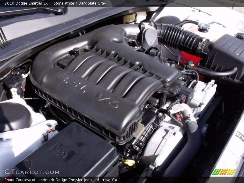 Stone White / Dark Slate Gray 2010 Dodge Charger SXT