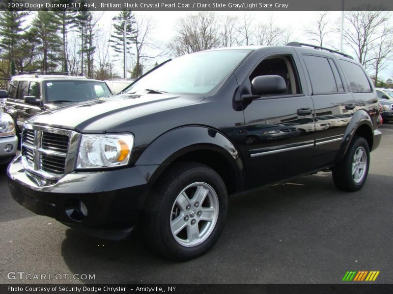 Brilliant Black Crystal Pearl Coat / Dark Slate Gray/Light Slate Gray 2009 Dodge Durango SLT 4x4