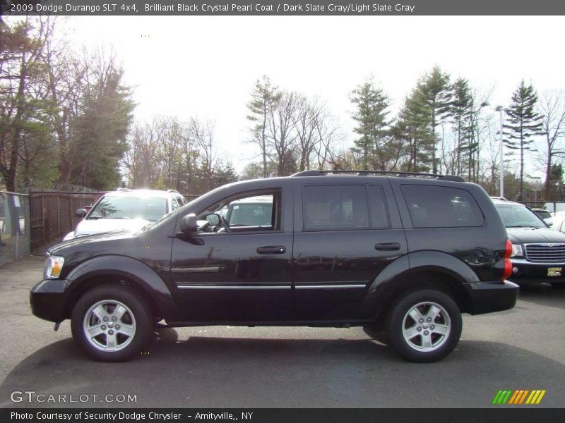 Brilliant Black Crystal Pearl Coat / Dark Slate Gray/Light Slate Gray 2009 Dodge Durango SLT 4x4