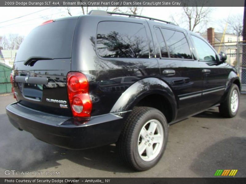 Brilliant Black Crystal Pearl Coat / Dark Slate Gray/Light Slate Gray 2009 Dodge Durango SLT 4x4