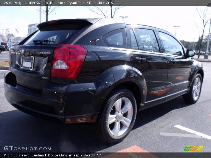 Brilliant Black Crystal Pearl / Dark Slate Gray 2010 Dodge Caliber SXT