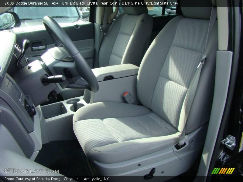 Brilliant Black Crystal Pearl Coat / Dark Slate Gray/Light Slate Gray 2009 Dodge Durango SLT 4x4