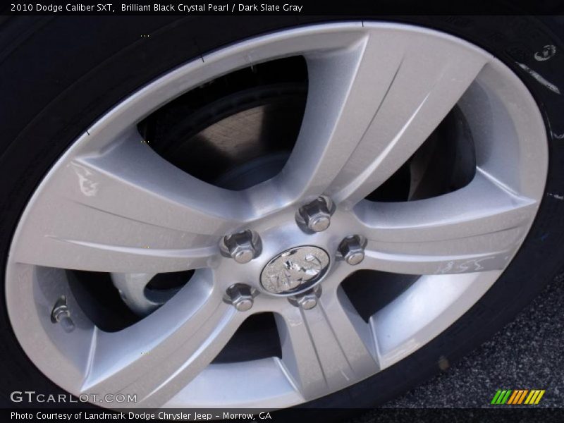 Brilliant Black Crystal Pearl / Dark Slate Gray 2010 Dodge Caliber SXT