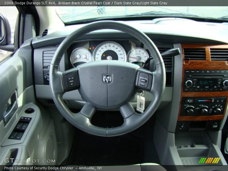 Brilliant Black Crystal Pearl Coat / Dark Slate Gray/Light Slate Gray 2009 Dodge Durango SLT 4x4