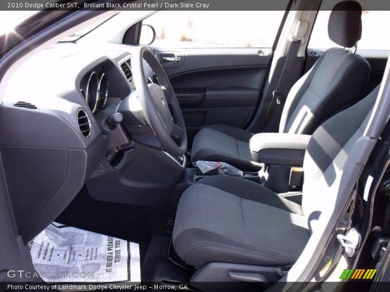 Brilliant Black Crystal Pearl / Dark Slate Gray 2010 Dodge Caliber SXT