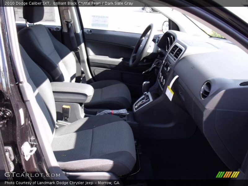 Brilliant Black Crystal Pearl / Dark Slate Gray 2010 Dodge Caliber SXT