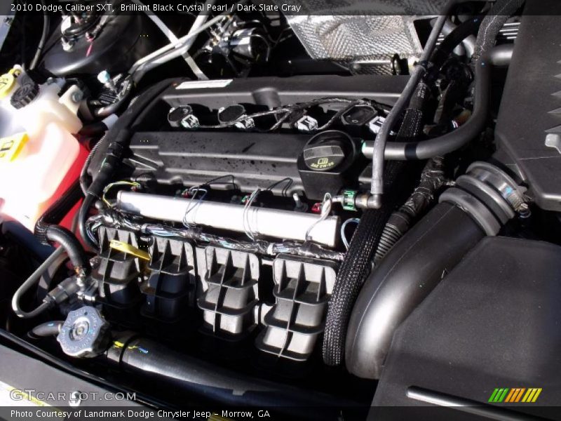Brilliant Black Crystal Pearl / Dark Slate Gray 2010 Dodge Caliber SXT
