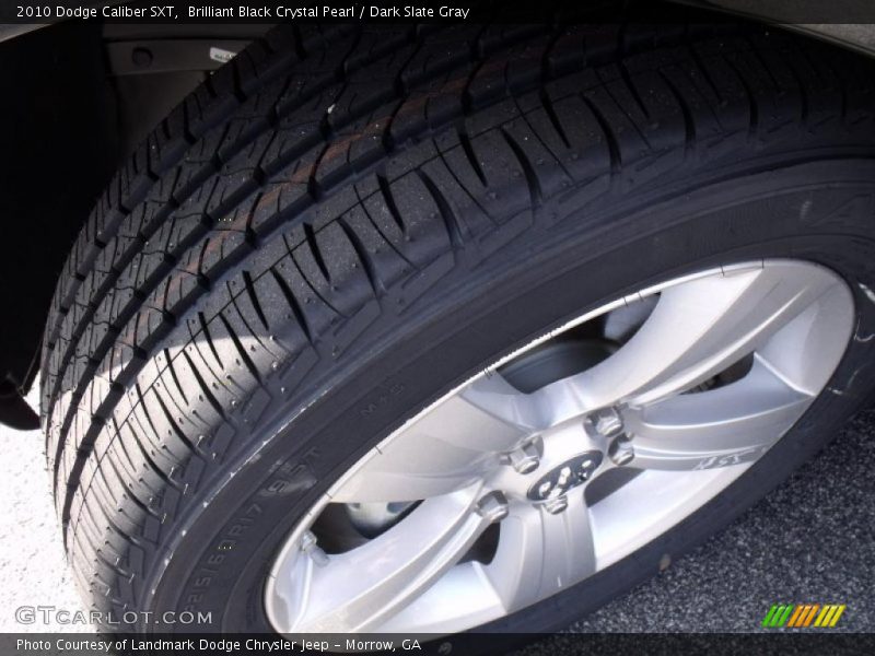 Brilliant Black Crystal Pearl / Dark Slate Gray 2010 Dodge Caliber SXT