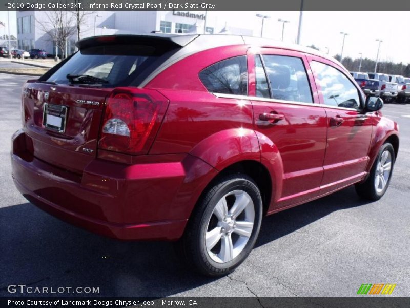 Inferno Red Crystal Pearl / Dark Slate Gray 2010 Dodge Caliber SXT
