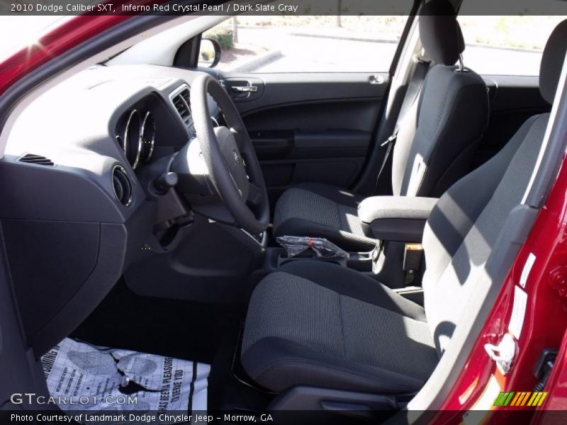Inferno Red Crystal Pearl / Dark Slate Gray 2010 Dodge Caliber SXT