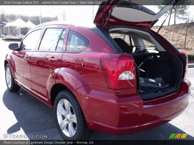 Inferno Red Crystal Pearl / Dark Slate Gray 2010 Dodge Caliber SXT