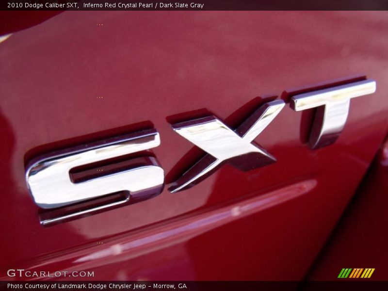Inferno Red Crystal Pearl / Dark Slate Gray 2010 Dodge Caliber SXT