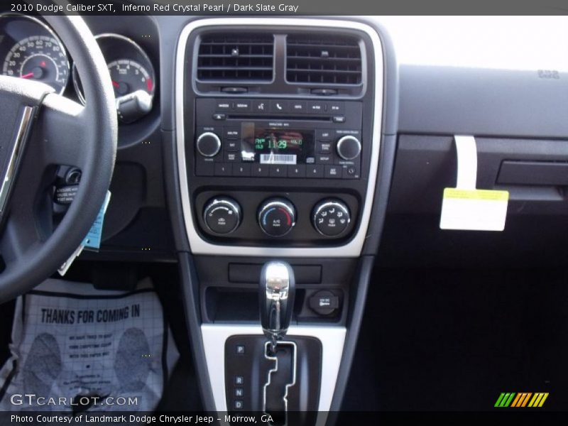 Inferno Red Crystal Pearl / Dark Slate Gray 2010 Dodge Caliber SXT