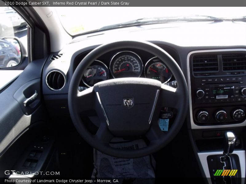 Inferno Red Crystal Pearl / Dark Slate Gray 2010 Dodge Caliber SXT