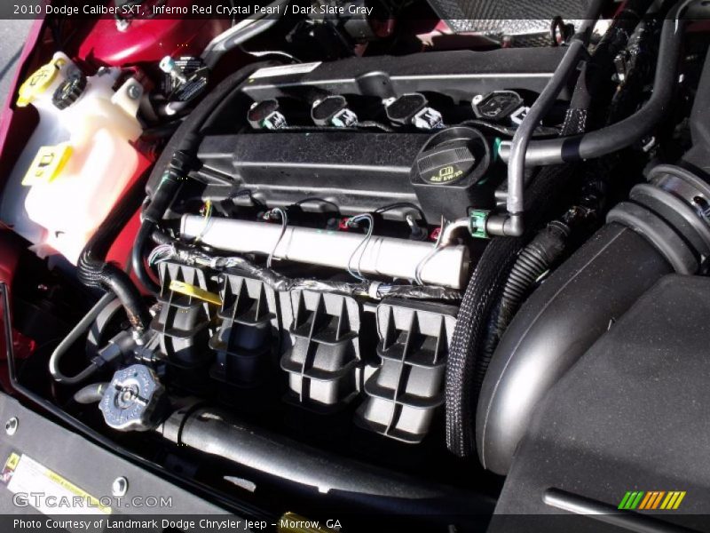Inferno Red Crystal Pearl / Dark Slate Gray 2010 Dodge Caliber SXT