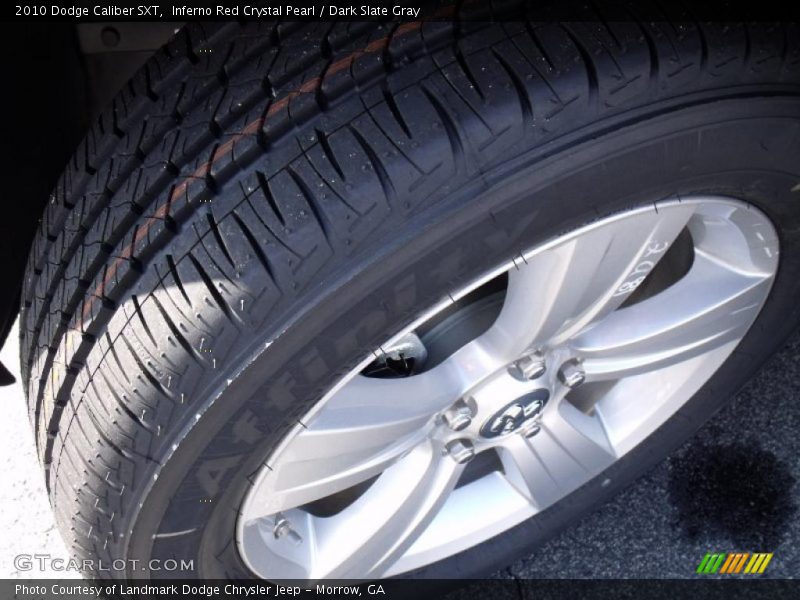 Inferno Red Crystal Pearl / Dark Slate Gray 2010 Dodge Caliber SXT