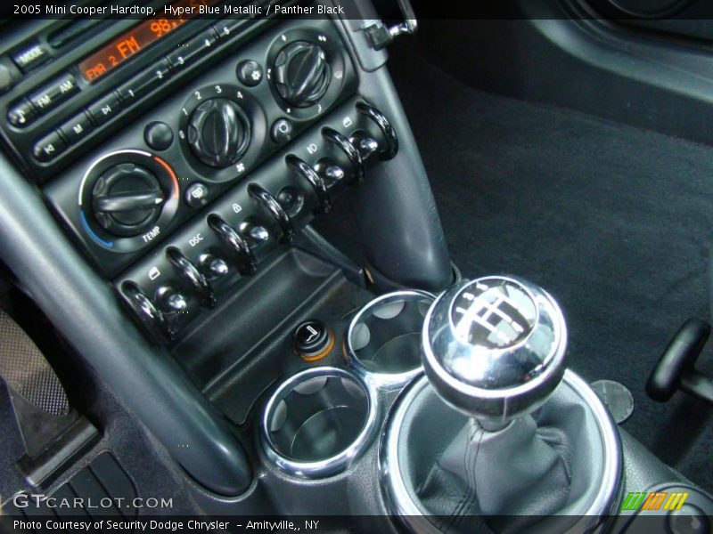 Hyper Blue Metallic / Panther Black 2005 Mini Cooper Hardtop