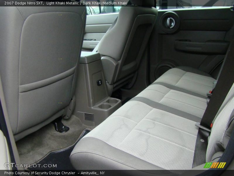 Light Khaki Metallic / Dark Khaki/Medium Khaki 2007 Dodge Nitro SXT