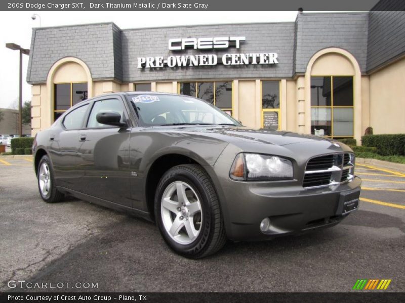 Dark Titanium Metallic / Dark Slate Gray 2009 Dodge Charger SXT