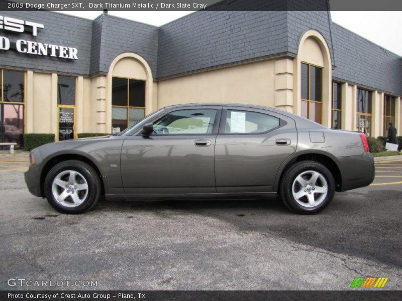 Dark Titanium Metallic / Dark Slate Gray 2009 Dodge Charger SXT