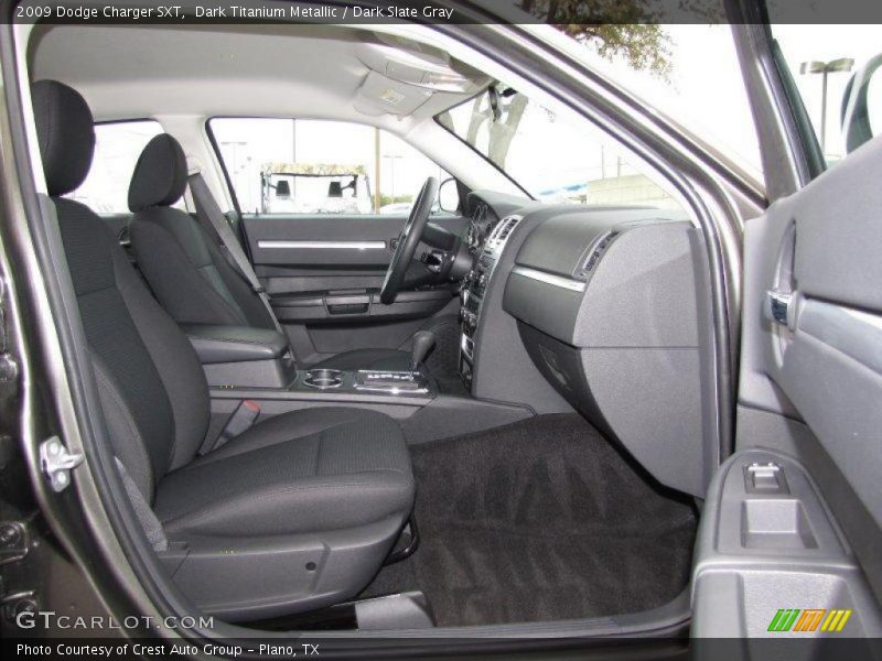 Dark Titanium Metallic / Dark Slate Gray 2009 Dodge Charger SXT