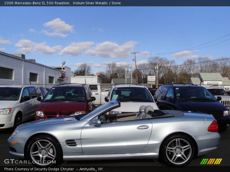 Iridium Silver Metallic / Stone 2006 Mercedes-Benz SL 500 Roadster
