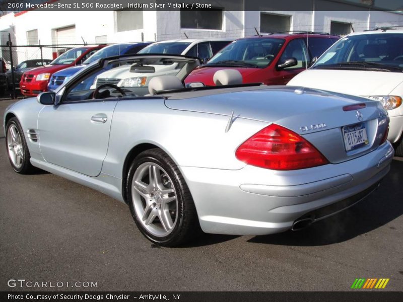 Iridium Silver Metallic / Stone 2006 Mercedes-Benz SL 500 Roadster