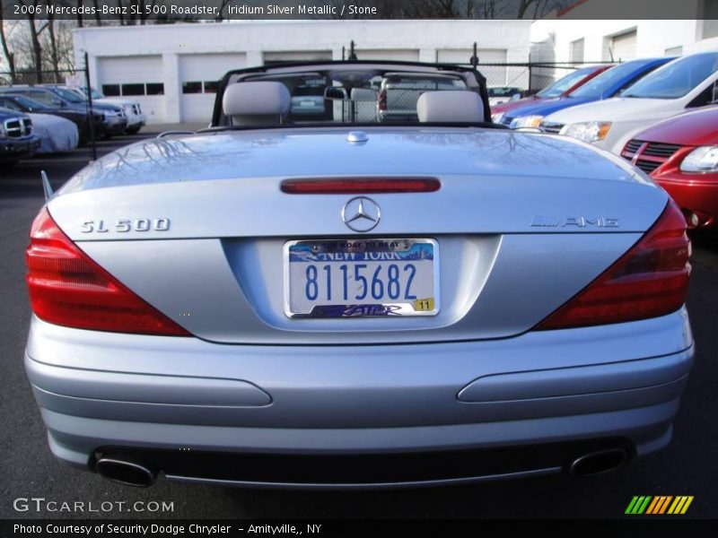 Iridium Silver Metallic / Stone 2006 Mercedes-Benz SL 500 Roadster