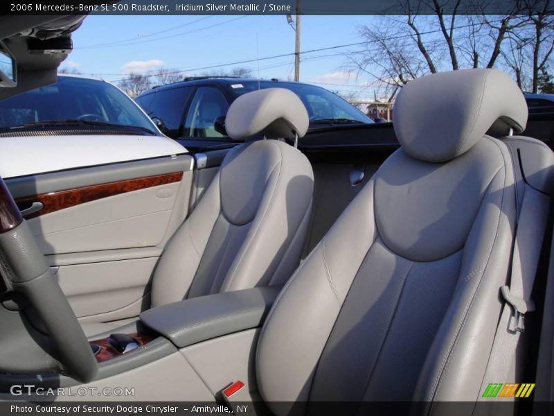 Iridium Silver Metallic / Stone 2006 Mercedes-Benz SL 500 Roadster