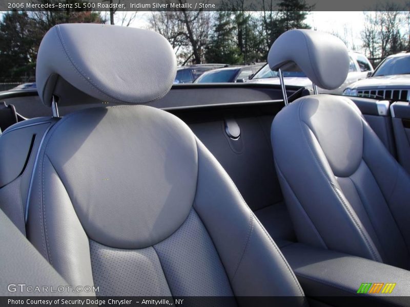 Iridium Silver Metallic / Stone 2006 Mercedes-Benz SL 500 Roadster