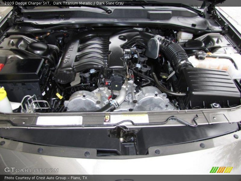 Dark Titanium Metallic / Dark Slate Gray 2009 Dodge Charger SXT