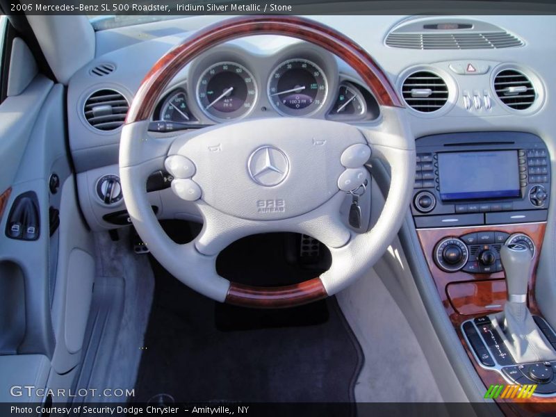Iridium Silver Metallic / Stone 2006 Mercedes-Benz SL 500 Roadster