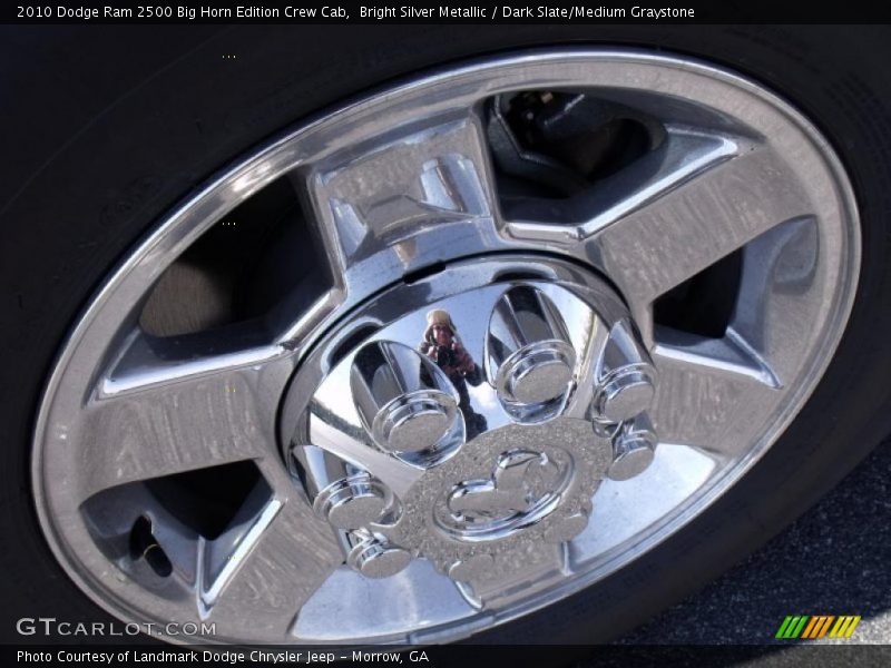 Bright Silver Metallic / Dark Slate/Medium Graystone 2010 Dodge Ram 2500 Big Horn Edition Crew Cab
