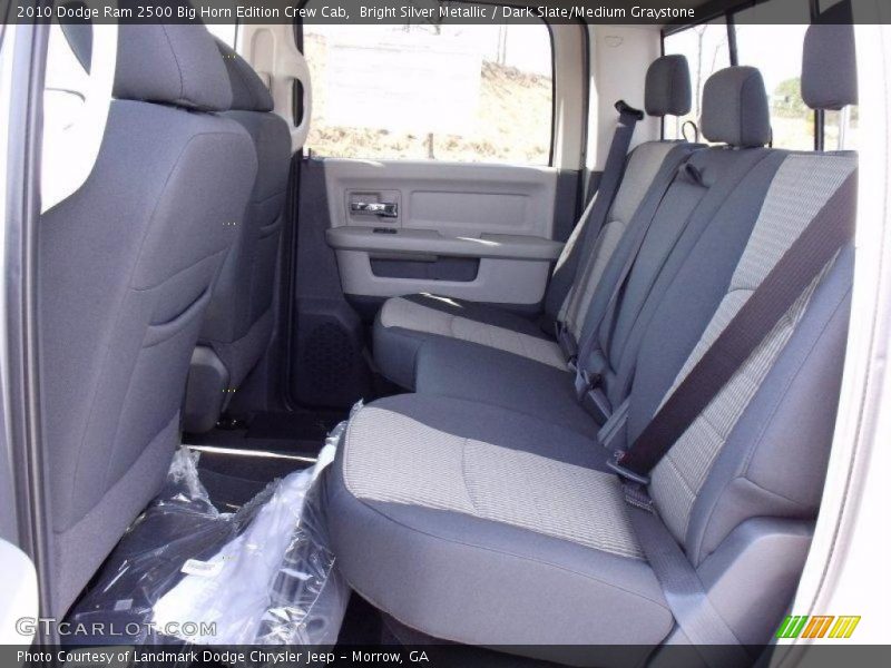 Bright Silver Metallic / Dark Slate/Medium Graystone 2010 Dodge Ram 2500 Big Horn Edition Crew Cab