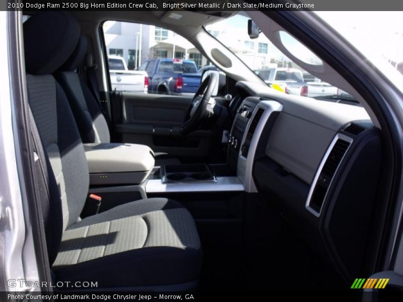 Bright Silver Metallic / Dark Slate/Medium Graystone 2010 Dodge Ram 2500 Big Horn Edition Crew Cab