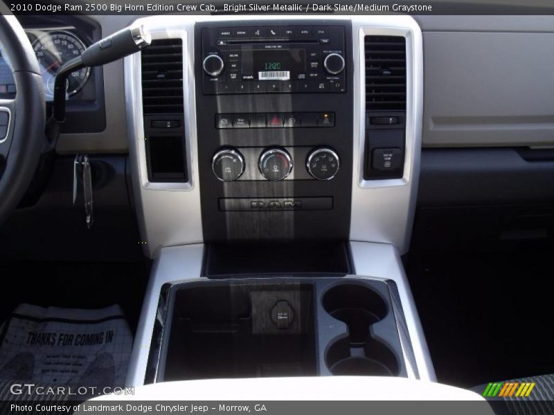 Bright Silver Metallic / Dark Slate/Medium Graystone 2010 Dodge Ram 2500 Big Horn Edition Crew Cab