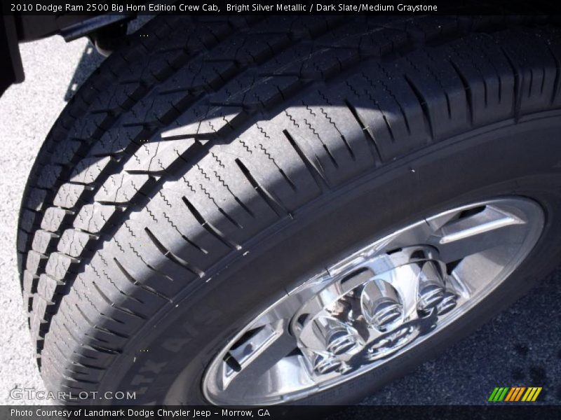 Bright Silver Metallic / Dark Slate/Medium Graystone 2010 Dodge Ram 2500 Big Horn Edition Crew Cab