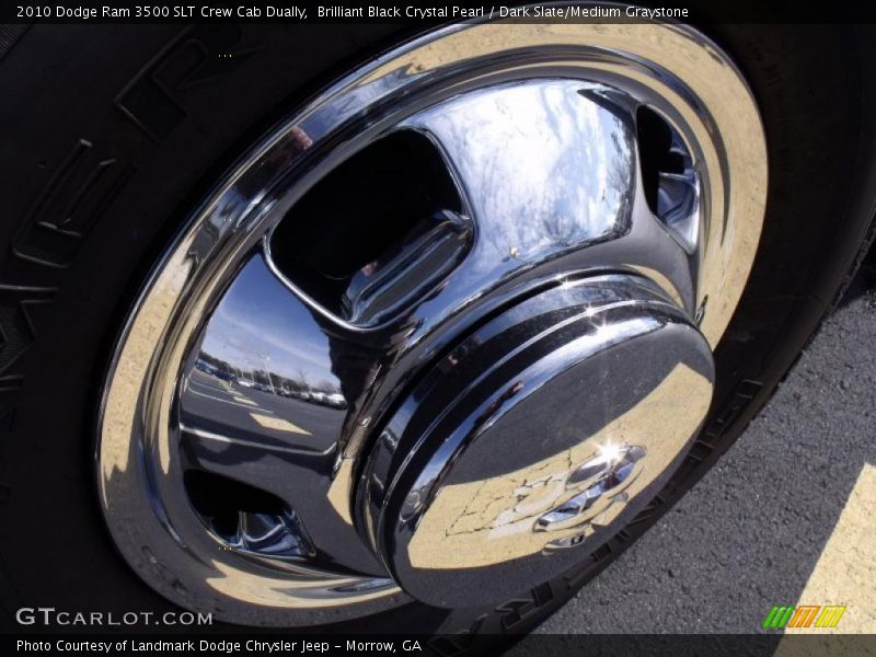 Brilliant Black Crystal Pearl / Dark Slate/Medium Graystone 2010 Dodge Ram 3500 SLT Crew Cab Dually