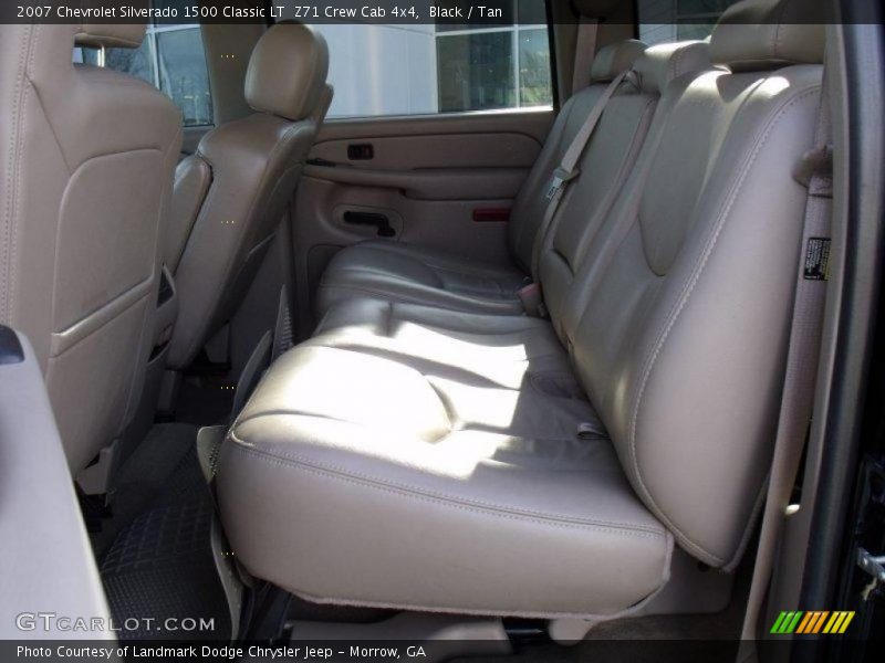 Black / Tan 2007 Chevrolet Silverado 1500 Classic LT  Z71 Crew Cab 4x4