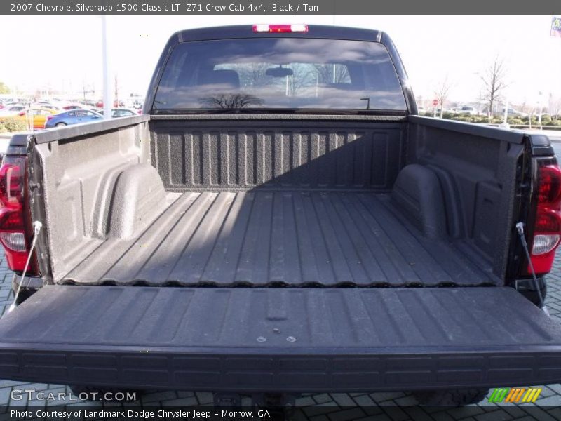 Black / Tan 2007 Chevrolet Silverado 1500 Classic LT  Z71 Crew Cab 4x4