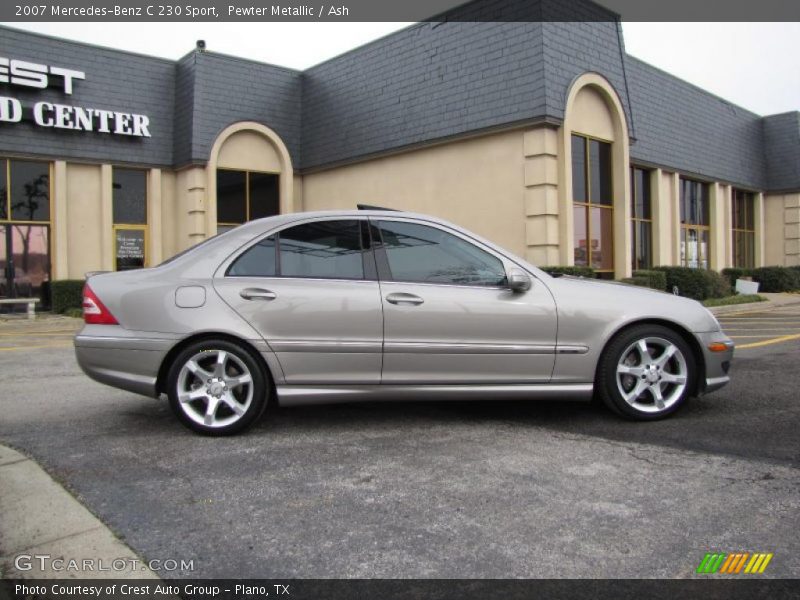 Pewter Metallic / Ash 2007 Mercedes-Benz C 230 Sport