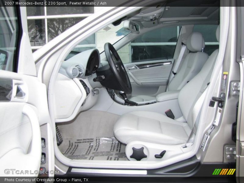 Pewter Metallic / Ash 2007 Mercedes-Benz C 230 Sport