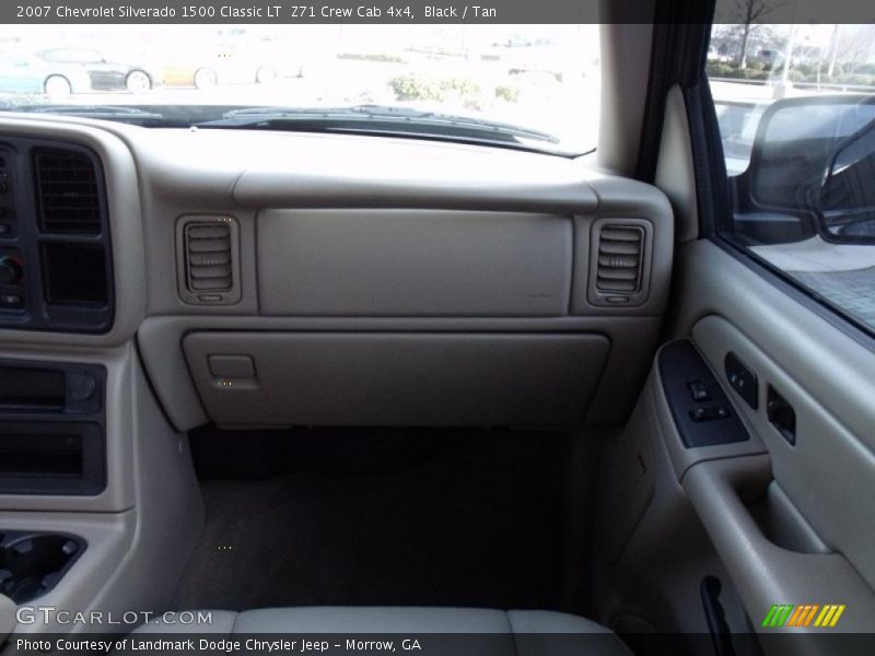 Black / Tan 2007 Chevrolet Silverado 1500 Classic LT  Z71 Crew Cab 4x4