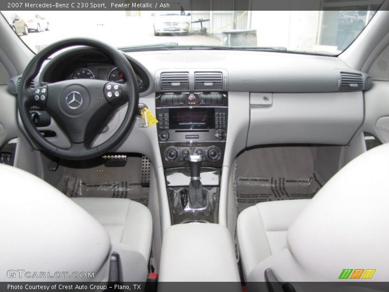 Pewter Metallic / Ash 2007 Mercedes-Benz C 230 Sport