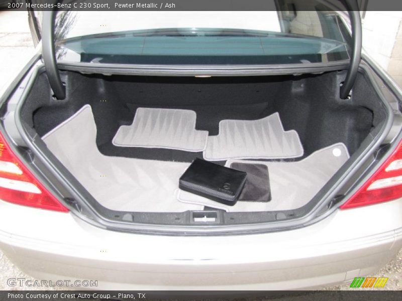 Pewter Metallic / Ash 2007 Mercedes-Benz C 230 Sport