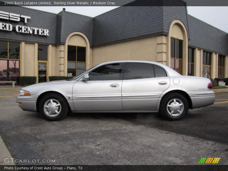 Sterling Silver Metallic / Medium Gray 2000 Buick LeSabre Limited