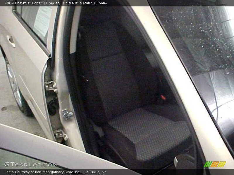 Gold Mist Metallic / Ebony 2009 Chevrolet Cobalt LT Sedan