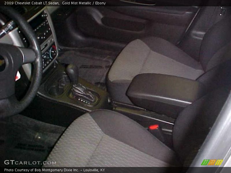 Gold Mist Metallic / Ebony 2009 Chevrolet Cobalt LT Sedan