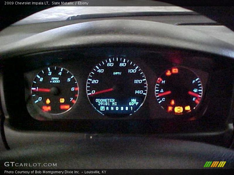 Slate Metallic / Ebony 2009 Chevrolet Impala LT